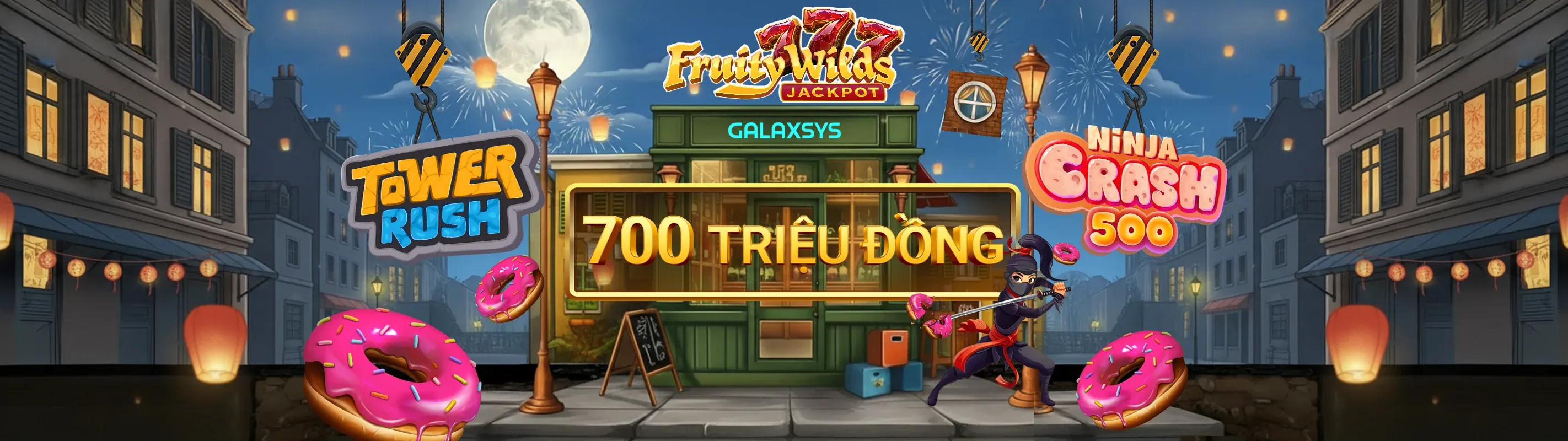 Hình nền Luck8 với các trò chơi nổ hũ và khuyến mãi